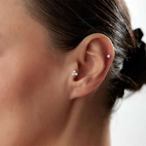 Altın Tragus Piercing