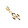 Siyah Renkli Ankh Charm