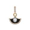 Siyah Taşlı Charm