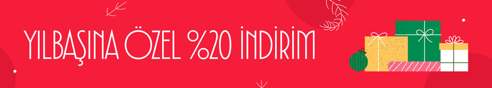 Yılbaşına Özel %20 İndirim